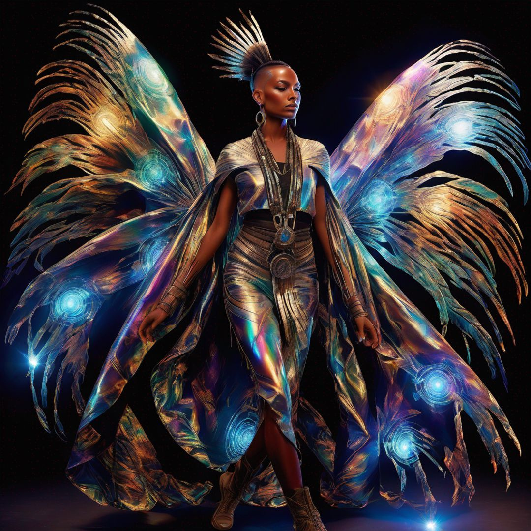 an image of a person in a celestial outfit with wings